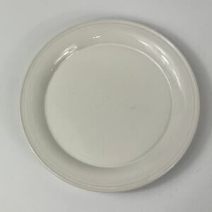 Nancy Calhoun Plate White Japan Stoneware Dessert Salad Replacement Vintage